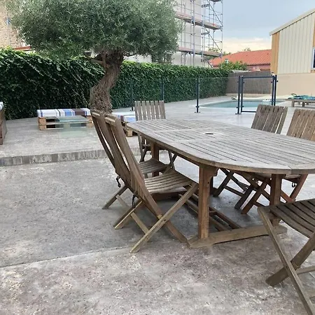 Villa Vamos A La Playa Cote Campagne Elne